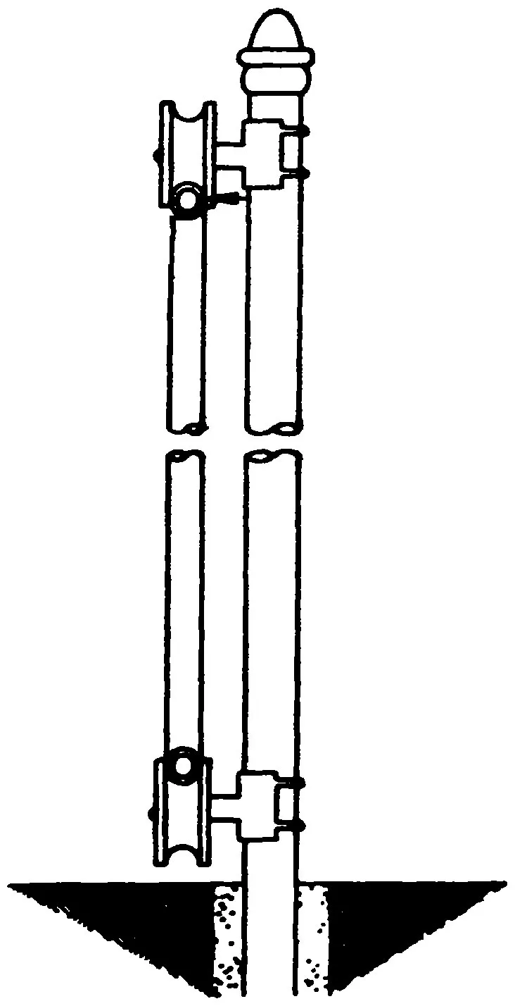Cantilever slide gate drawing