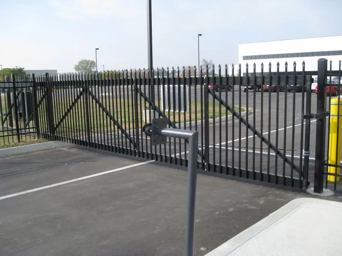 Commercial ornamental gate