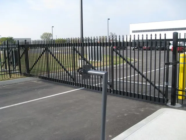 Commercial ornamental gate