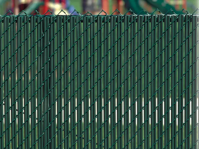 Lite Link privacy slats, green